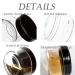 5g Cosmetic Containers 50pcs Sample Jars with Lids (Black) - 50 Count Makeup Sample Containers - Buy Online on SooperMarket.com