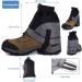 Waterproof Tyuodna Gaiters for Hiking Running & Outdoor Activities - Breathable Leg Gaiters for Men & Women - One Size Black - Buy Online on SooperMarket.com