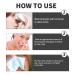 Peel Off Blackhead Removal Mask - Acne Treatment Pore Cleansing Cream & Nose Strips - 30ml + 60 Pcs for Clear Skin - Buy Online on SooperMarket.com