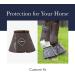 LeMieux Black Fleece Rubber Bell Overreach Horse Boots - Protective Gear and Training Equipment - Equine Boots Wraps & Accessories Medium Black Fleece Rubber Bell - Buy Online on SooperMarket.com