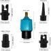 Paddle Board Pump Adapter | FIPASEN Air Pump Adaptor with 4 Valve Nozzles | for Inflatable Boat, SUP, Bed | Compressor Converter - Blue - Buy Online on SooperMarket.com
