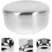 Frcolor Men's Shaving Bowl & Soap Set | Stainless Steel Shaving Accessories & Wooden Stand for Perfect Shave - International Shipping Available - Buy Online on SooperMarket.com
