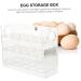 ABOOFAN Egg Storage Box Tray with Lid Drawer Organizer Plastic Egg Tray Egg Storage Holder Dog Storage Rack - Buy Online on SooperMarket.com