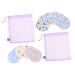 Abaodam 1 Set Wash Breast Pads Anti Galactorrhea Pads Breast Pads for Breastfeeding Breast Pads for Women Reuse Breast Pad Washable Pads Reusable Cushion Anti-galactorrhea Pads Feeding Pad