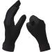 Amoy Stretch Horse Riding Gloves for Women - Breathable Black Mittens, Size Medium - Buy Online on SooperMarket.com