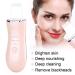 Skin Scrubber Face Spatula for Deep Facial Cleansing - Acne Extraction and Exfoliating Agent - Face Cleaning Machine in Pink - Buy Online on SooperMarket.com
