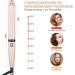 Culwad Smooth Iron Hair Smoothing - 25mm Ceramic Plate Digital Display Dual Voltage Auto Shut-Off - Pink - Buy Online on SooperMarket.com
