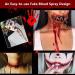 Go Ho Blood Splatter Fake Blood Makeup(0.35 oz) Halloween Fake Blood Spray Eye Blood Drops Body Paint Fake Blood for Clothes and Zombie Monster Vampire Clown Costume Cosplay Makeup 1PC - Buy Online on SooperMarket.com
