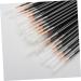 MUSISALY 100pcs Cosmetics Brush Fine Eyeliner Brush Small Eyeliner Brush Lip Makeup Brushes Orange - Buy Online on SooperMarket.com