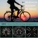 Kindoyo Spoke Reflectors for Bikes - 360 Visibility 72-Piece Bicycle Reflector Kit Alternative to Cat Eyes & Spoke Lights International Shipping - Buy Online on SooperMarket.com