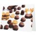 Cookies Food Chocolate Chip Biscuits Pearl Paper Greeting Card - Double-Sided Pearl Effect with Suitable for Various Occasions Cookies Food Chocolate Chip Biscuits One Size - Buy Online on SooperMarket.com