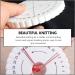 24pcs Beaded Accessories Foam DIY Kumihimo Eva Round Knitting Plates Set - Buy Online on SooperMarket.com