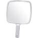 Accessotech Professional Handheld Salon Hairdressers Paddle Mirror Tool - White - Buy Online on SooperMarket.com