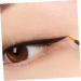Baluue 100pcs Eye Makeup Tools Eyebrow Liner Brush Eyeliner Lip Liner Marker Lip Makeup Brushes Orange - Buy Online on SooperMarket.com