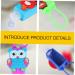 Shop Minkissy 8pcs Cartoon Travel Bottles | Refillable Keychain Holders & Perfume Cases - Perfect for Kids | International Shipping Available - Buy Online on SooperMarket.com