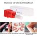 Nail Drill Bit Ceramic Nail Drill Bit Electric Manicure Machine Accessories for Wiping Nail Gel Pedicure Nail Milling Cutter Rotary Nail File DIY Nail Design Tool for Personal/Salon (#03) - Buy Online on SooperMarket.com