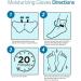 Epielle Moisturizing Socks and Gloves - 5 Pairs for Hand and Foot Care | Skincare Gifts for Her | Stocking Stuffer - Buy Online on SooperMarket.com