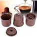 BstXqty 5PCS Coffee Filter Food Plastic Reusable Coffee Capsules Pod Filter Coffee Cups Strainer Suitable for Coffee Accessories Replacement - Buy Online on SooperMarket.com