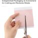 BUBIMON 200pcs Imitation Rose Silver Gold Leaf Sheets for Nails, Jewelry, Arts & Crafts - Nail Foil for Painting, Resin, Gilding & Sculpture - Buy Online on SooperMarket.com