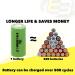 Buy 3x Exell 2/3AA NiMH 700mAh 1.2V Rechargeable Batteries - Perfect for Capacitors Shearing Devices Miner Lamps & Helmet Lights - International Shipping Available - Buy Online on SooperMarket.com