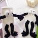 3D Funny Magnetic Suction Couple Socks - Novelty Holding Hands Design in Deep White (1 pair) | Unisex Show Off Socks - Buy Online on SooperMarket.com