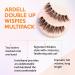 Ardell Double Up Wispies 4 Pairs - Pack of 1 | Long Lasting and Dramatic False Eyelashes - Buy Online on SooperMarket.com
