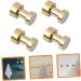 jojofuny 12 Pcs Hook Heavy Duty Hangers Adhesive Wall Mount Clothes Rack Scarf Hangers Robe Metal Coat Rack 2.9X1.8CMx3pcs Goldenx3pcs - Buy Online on SooperMarket.com