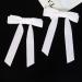 2Pcs Velvet White Bow Hair Clips with Long Ribbon - Vintage Hair Accessories for Girls and Women - Buy Online on SooperMarket.com