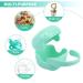 Beiyoule 4 Pack Pacifier Case and Leash Set - Heat Resistant, Sealed Holder (Blue, Pink, Green, Purple) - Buy Online on SooperMarket.com
