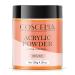 COSCELIA Acrylic Powder for Nails Dark Orange 120g for 3D Acrylic Nail Extensions No Lamp Needed 053