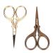 Vintage Crane Scissors Stainless Eyebrow Trim Scissors Beauty Scissors Steel Embroidery Beauty Makeup Scissors for Eyebrows Trim Mustache Beard Trimming Kit Personal Care Removal