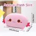 Yamepuia 35CM Axolotl Plush Pillow Toy - Soft Pink Stuffed Animal for Kids Birthday Gifts - Buy Online on SooperMarket.com