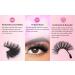 Diffusion NEW 8D Mink False Eyelashes Wispy Cross Long Thick Soft Fake Eye Volume Lashes (3 Pairs) - Buy Online on SooperMarket.com