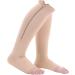 Calves Compression Stockings for Men & Women | Fipelo Compression Socks for Varicose Veins Relief | Breathable Elastic Foot Sleeves (XXL Skin Color) - Buy Online on SooperMarket.com