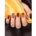 Kalolary 20PCS Dark Red Gel Nail Polish Strips - Self-Adhesive Wraps with File and Stick | UV/LED Lamp Required - Buy Online on SooperMarket.com