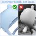 Never Drop Baby Teething Toy | Silicone Hand Teether for Babies | BPA Free Blue - Buy Online on SooperMarket.com
