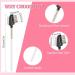 2 in 1 Eyebrow Brush & Lash Comb - Professional Reusable Metal Eyelash Separator with Stainless Steel Teeth & Natural Wood Handle for Women | Perfect Eye Makeup Tool - Buy Online on SooperMarket.com
