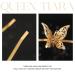 CAKURE Gold Butterfly Crown Tiara Headband - Goddess Headpiece for Party, Prom, Birthday - Metal Butterflies Hair Accessories - Buy Online on SooperMarket.com