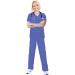 Comfortable and Durable Bahoki Essentials Scrub Set - Ideal for Nurses - Ceil Blue X-Small - Buy Online on SooperMarket.com