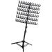 predolo Braiding Hair Rack Standing Standing Braid Rack 144 Pegs Double Sided Standing Hair Stand for Braiders Hairstylists black - Buy Online on SooperMarket.com