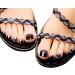 24Pcs Press On Toe Nails False Toenails for Women and Girls Short Glitter Toe Naiils Decorated Press On Toe Nails Full Cover Fake Toenails with Glue On Toenails for Women Blue - Buy Online on SooperMarket.com
