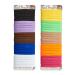 Soul Project Hair tie Elastic Multi 50 pieces 8mm no metal hair tie for many hair types lichen ponytail and bun school work or gym hair bands for girls women