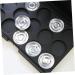 FOYTOKI 3pcs 15 Eyeshadow Palette Travel Makeup Case Empty Cosmetic Case Cosmetic Cases for Traveling Silver - Buy Online on SooperMarket.com