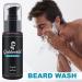Men's Beard Growth Grooming Kit with Derma Roller - Ideal Birthday & Christmas Gift Set for Him with Beard Oil, Wash, Balm, Comb, and Brush - Buy Online on SooperMarket.com