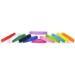 MoMolly Silicone Wristbands Rubber Bracelets - 12Pcs Mixed Colors Sports Bands for Women and Men - Customizable Charms - Assorted 12 Colors - Buy Online on SooperMarket.com