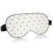 Haskirky Light Blocking Eye Mask Breathable and Adjustable Adult Men and Women Travel on Business Trips Yoga Meditation Light Smooth Comfortable Eye Mask Office Deep Sleep Goodies Rabbit Carrot