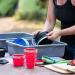 Hydaway Collapsible Bowl | Portable 1-Quart Dish for Camping, Hiking, Travel | Fern Green - Buy Online on SooperMarket.com