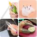 JNENERY Needle Felting Kit: 8 Needles, Tool Holder, Foam, Glue Stick, Fingercots, Scissors & Supplies for DIY Wool Felting - Buy Online on SooperMarket.com