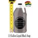 Aroma Depot Raw African Black Soap 1/2 Gallon - 100% Natural for Acne, Eczema, Psoriasis - Handmade from Ghana - Buy Online on SooperMarket.com