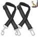 2 pieces of the fucking belt dog car dog belt for car dogs accessories belt extension car buckle fucking adapter dog harnesses equipped with a padded leash with universal carabiner